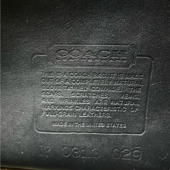 Genuine Vintage COACH Leather Purse - Picture 2 of 15